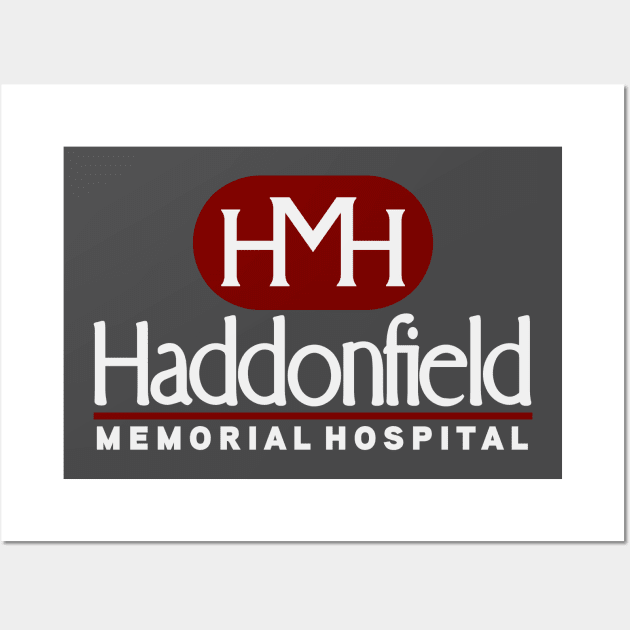 Haddonfield Memorial Hospital T-Shirt 2022 version Wall Art by skullsntikis